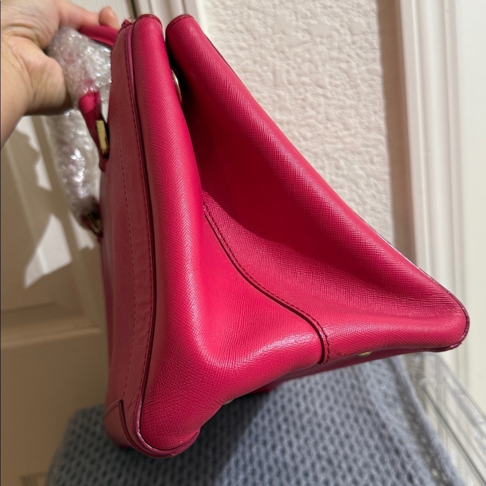 MCM Pink Leather Handbag - Picture 3 of 5